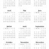 calendrier des discussions